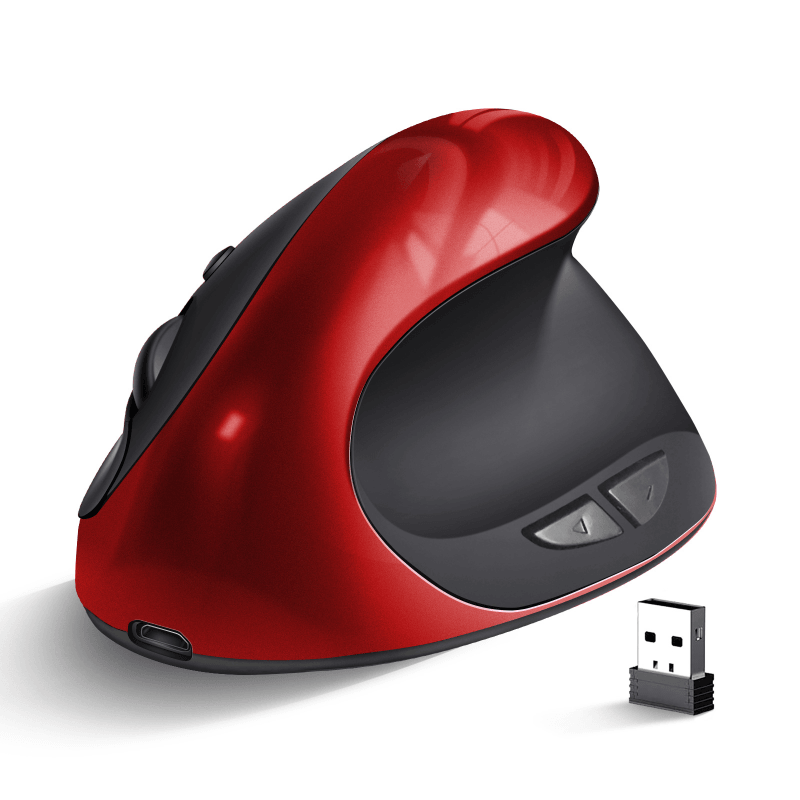 Mouse Vertical Recarregável BTS-908